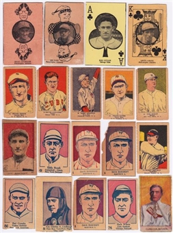 1920s "W"-Strip Cards Collection (100+) Including Hall of Famers